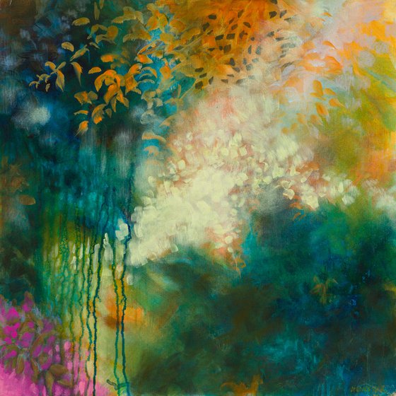 Autumn light - MEDIUM SIZE 60X60cm