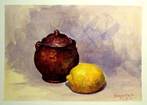 Perola clay and lemon