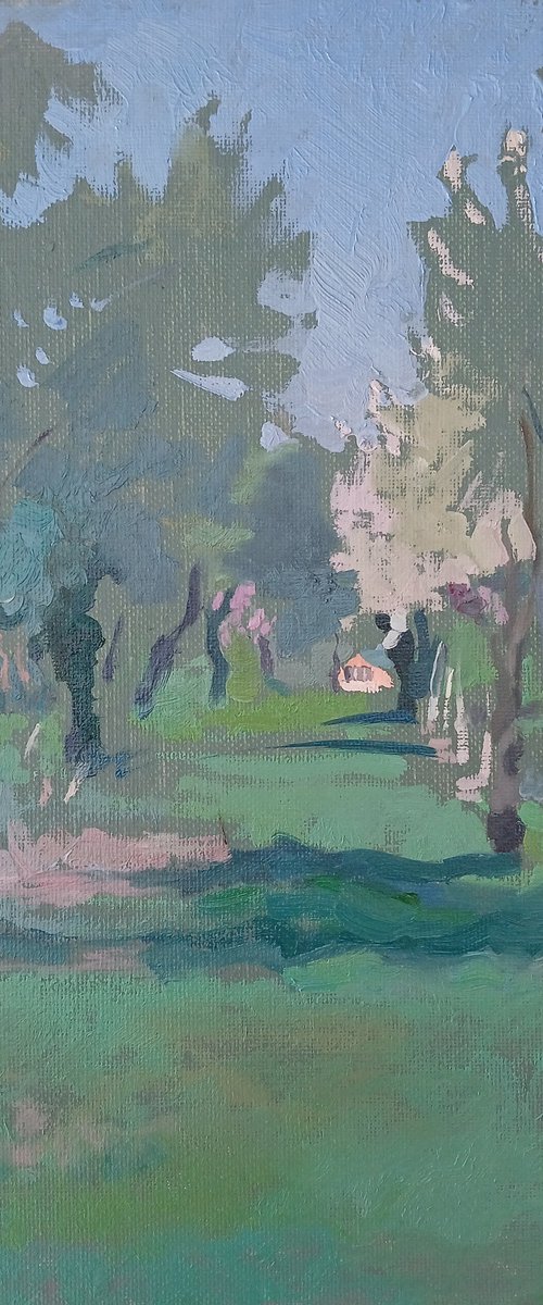 At the Dachas by Vasyl Koval