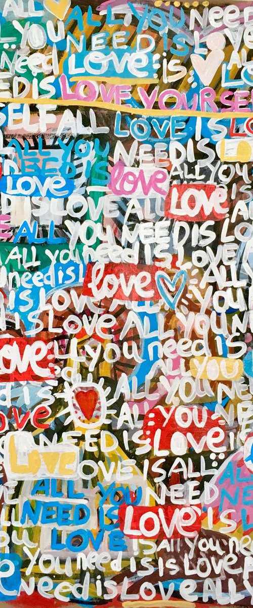 All you need is Love YourSelf by Mercedes Lagunas