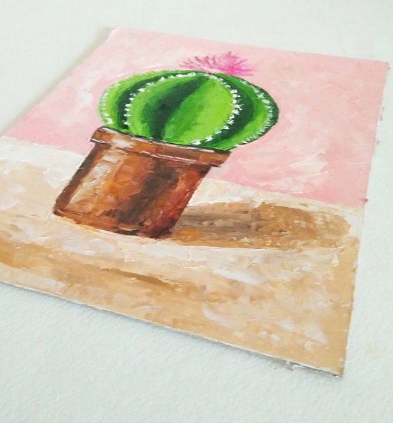 Still life with cactus № 2