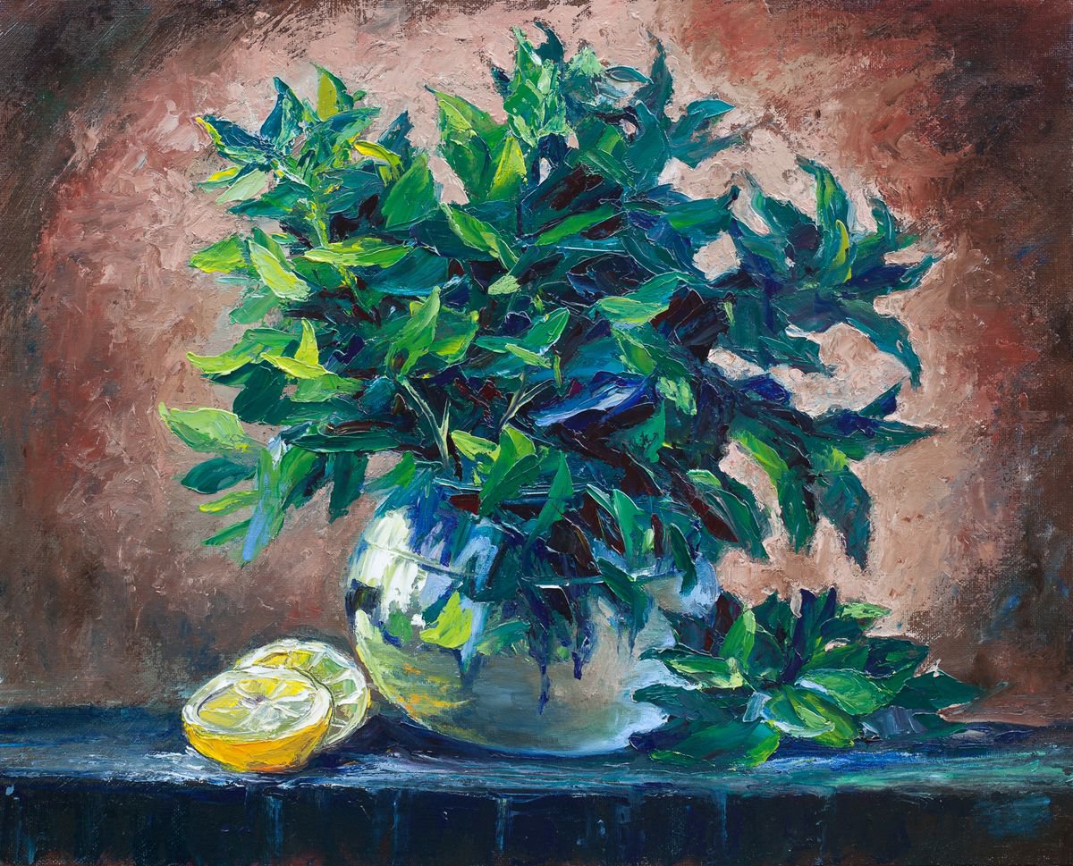 Mint and Lemon by Liudmila Pisliakova