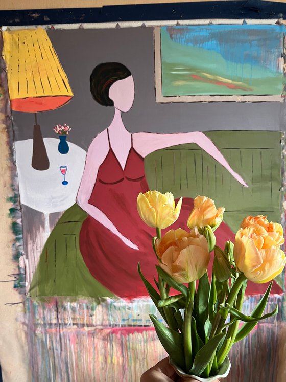 Woman Original Painting