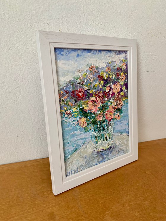 Summer flowers bouquet