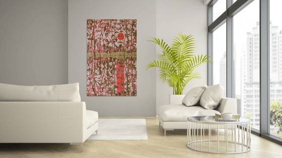 Lace of the Forest at Sunset