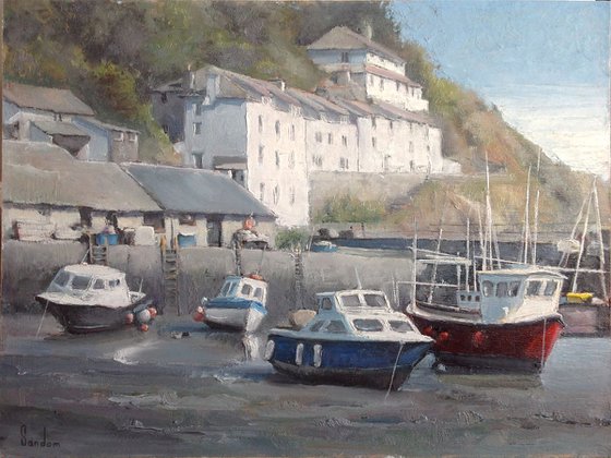 Low tide, Polperro