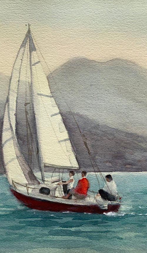 Going home by Shelly Du