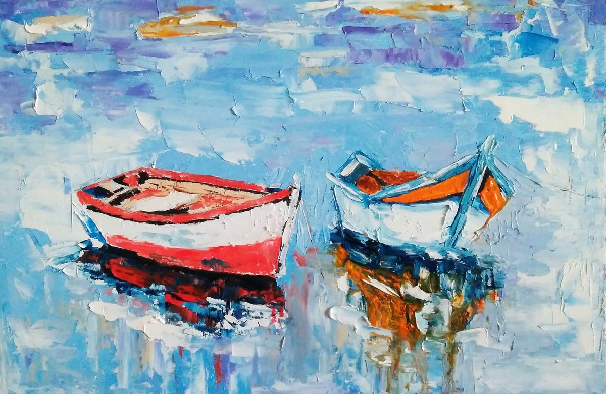 Boats by Yulia Berseneva