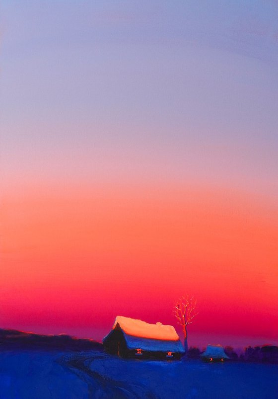 Winter Glow Horizon