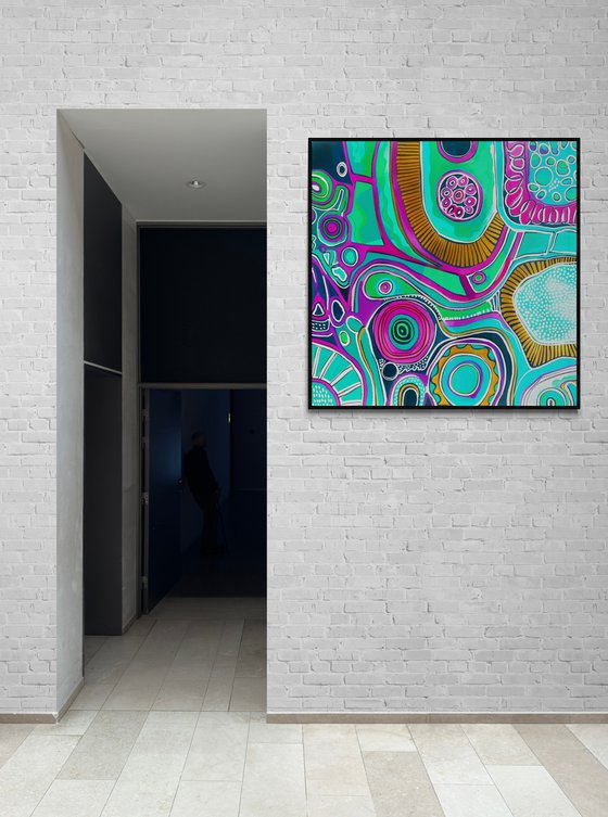 Geometric abstraction #35