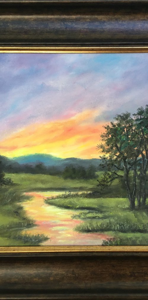 SUNDOWN ON COLSON'S CREEK by Kathleen McDermott