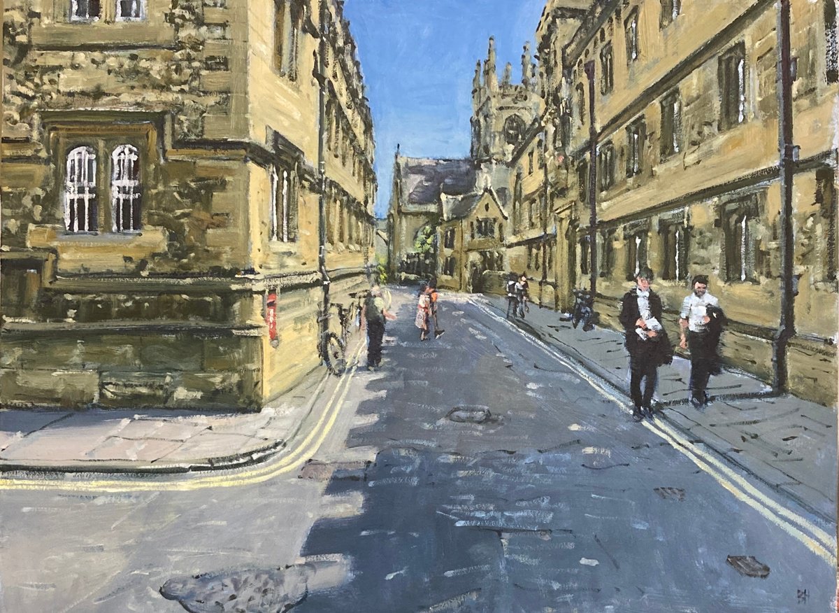 Merton Street, Oxford by Ben Hughes