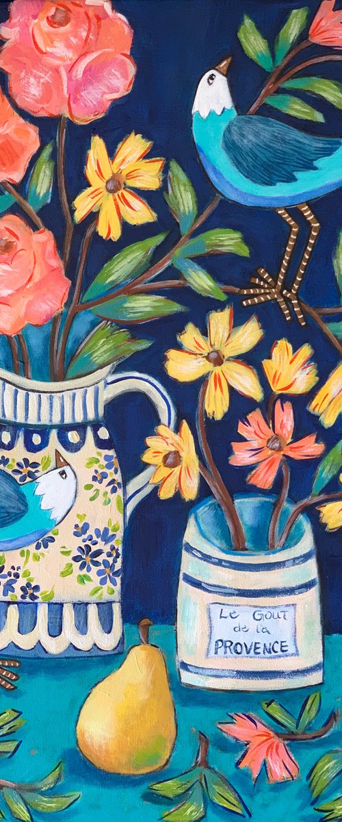Un Moment de Fleurs by Holly Wojahn