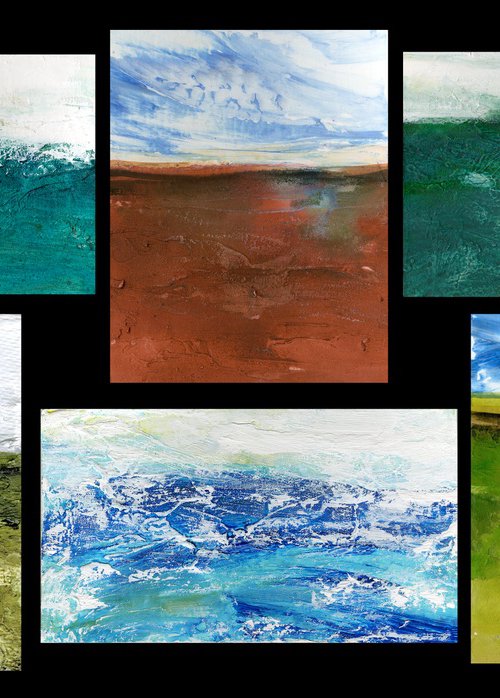 Mixed Landscape Collection 10 by Kathy Morton Stanion