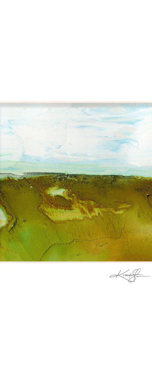 Dream Land 45 - Textural Landscape Painting by Kathy Morton Stanion by Kathy Morton Stanion