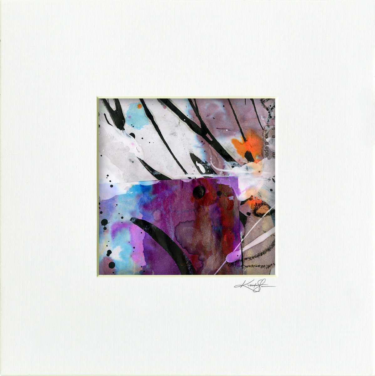 Thoughts In Abstraction 5 - Abstract painting by Kathy Morton Stanion by Kathy Morton Stanion
