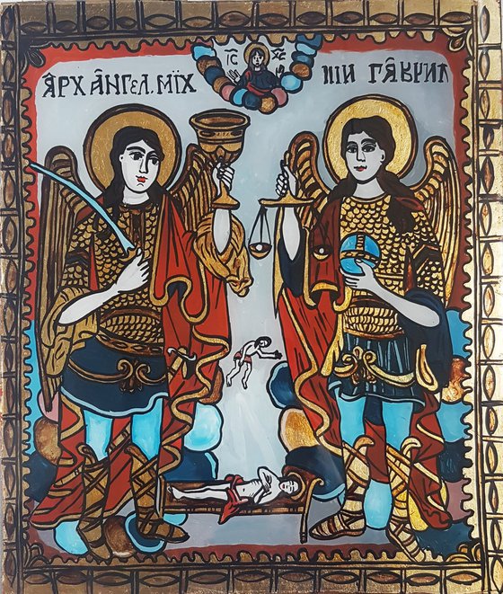 Archangels Michael and Gabriel