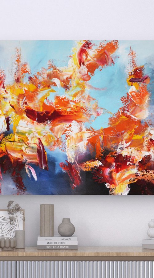 Mood on red by Andrada Anghel