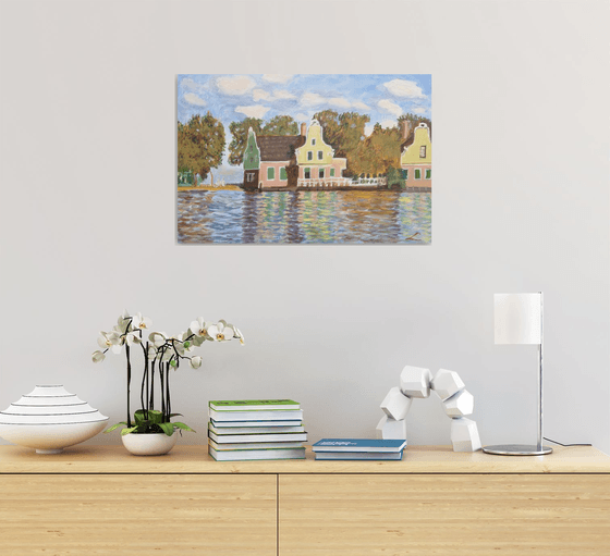 River Zaan houses