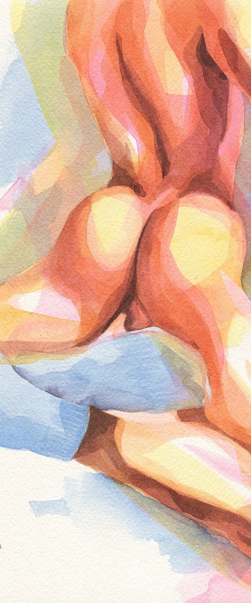 Male nude by Goodvin Nerko