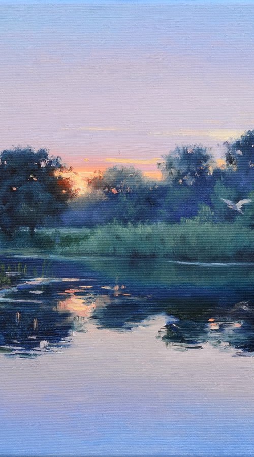 Evening twilight by Ruslan Kiprych