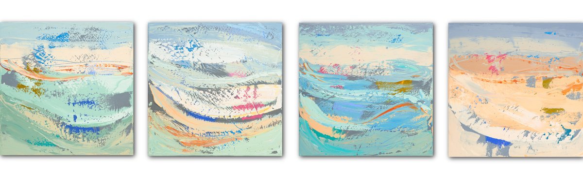 Four emotional seascapes by Susana Sancho Beltr�n