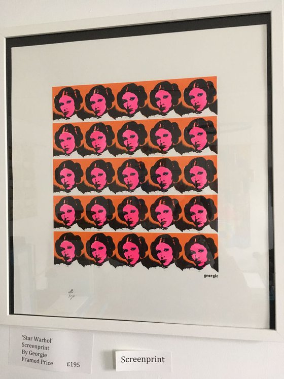Star Warhol (2016 editions) Orange