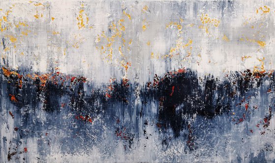 195x115cm. / Abstract triptych / Abstract 1274