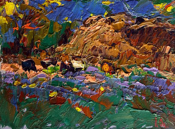 Near the old haystack