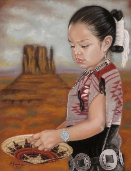 "Bambina Navajo"