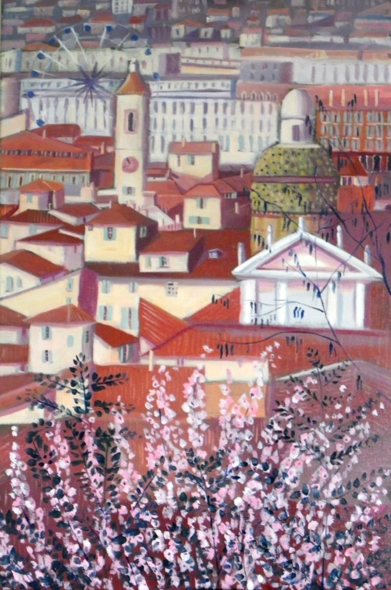 Old town , Nice by Mary Stubberfield