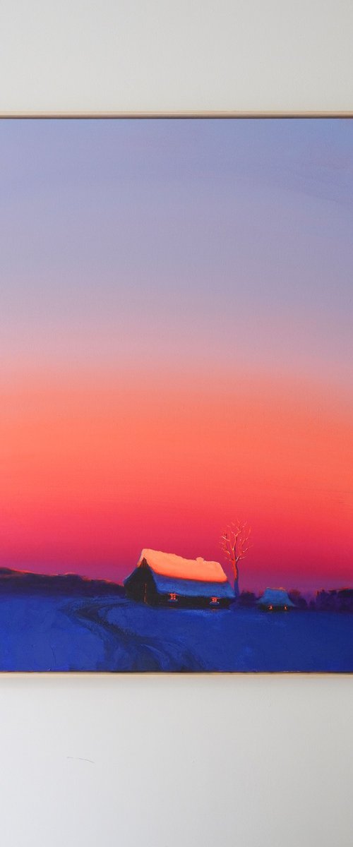 Winter Glow Horizon by Bohdan Katolyk