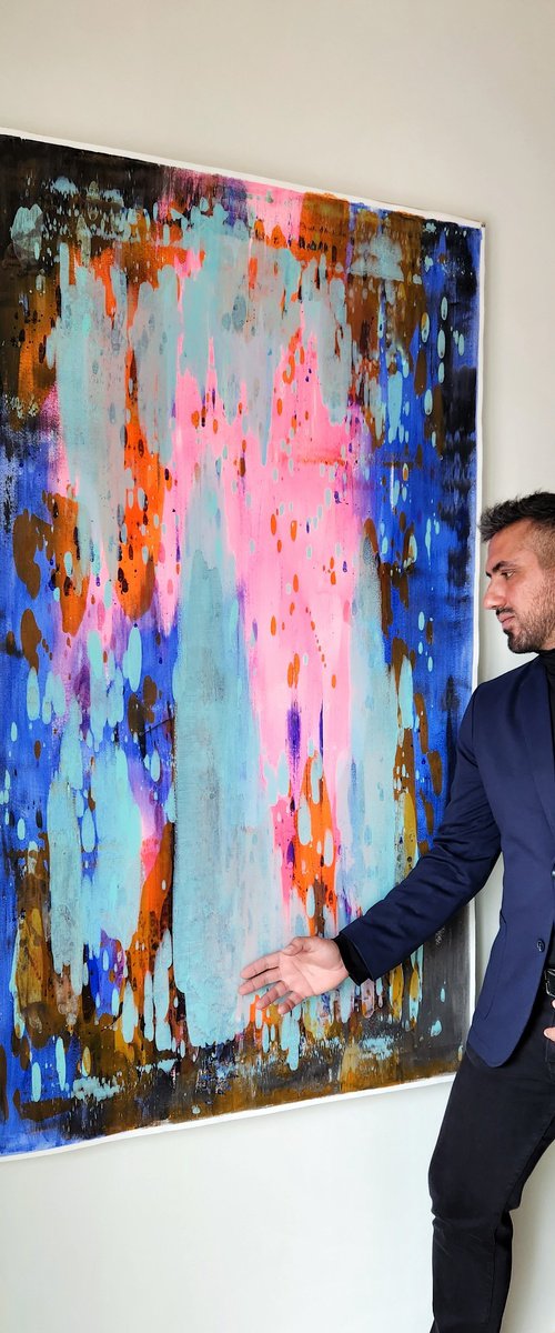 ENTROPY - Abstract Painting by Alessandro Criscito