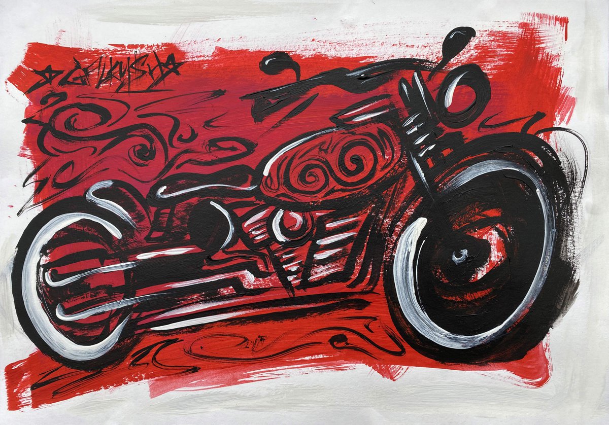 MOTORCYCLE No. 1 by GALKUSH