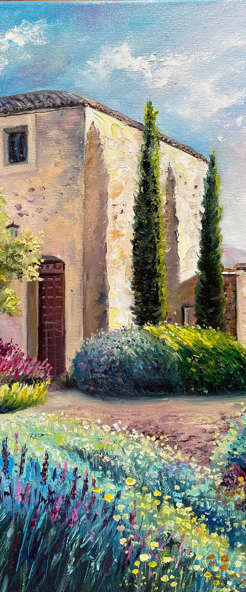 Sunny day in Provence by Olena Hontar