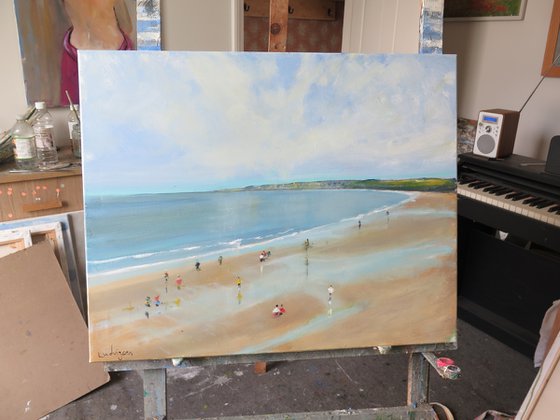 Filey Beach, July 29