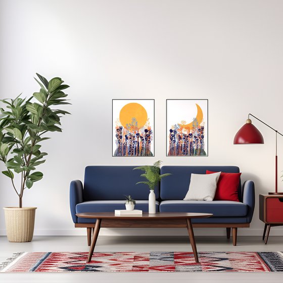 Day and Night, print set