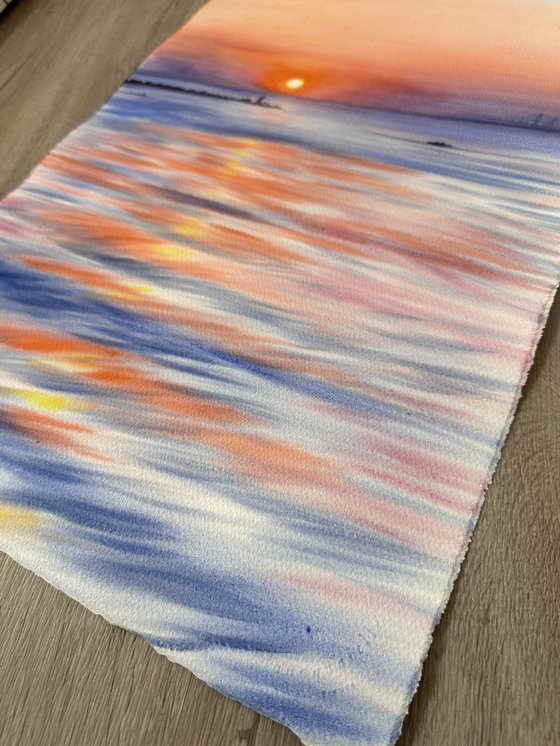 Evening Kiss of the Sun