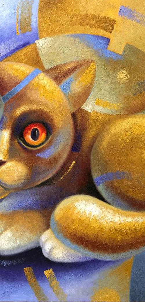 Honey cat by Serhii Voichenko