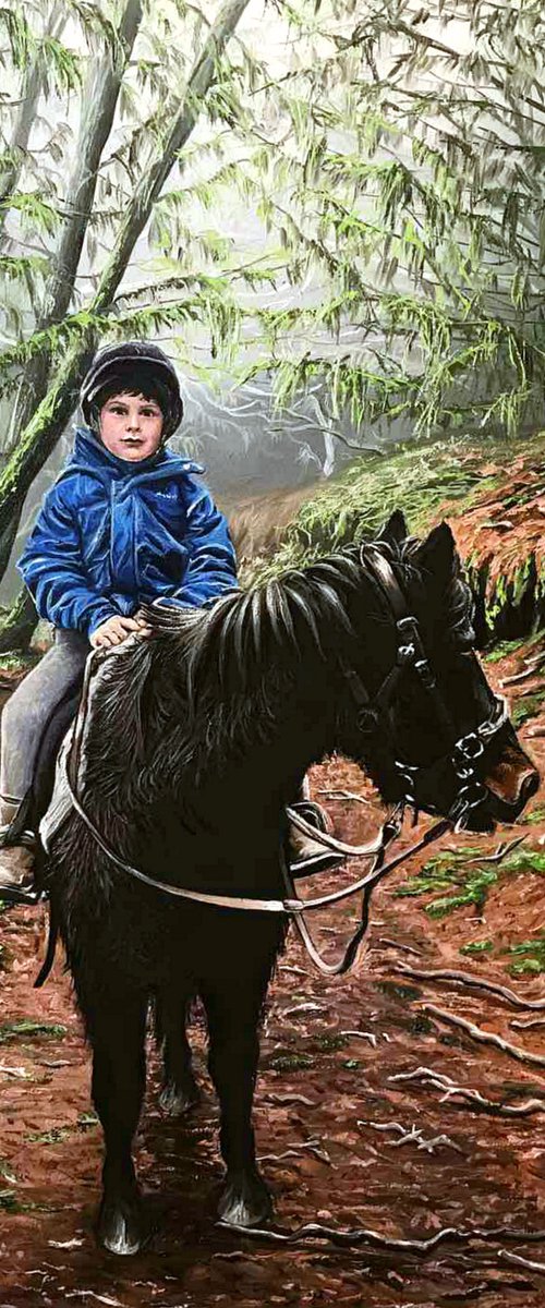 Commission work for Kohl family by Elena Adele Dmitrenko