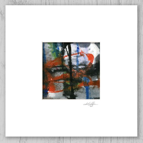 Urban Poetry 19 - Abstract Painting by Kathy Morton Stanion by Kathy Morton Stanion