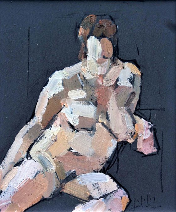 Study of The female Nude -Life Study No 58