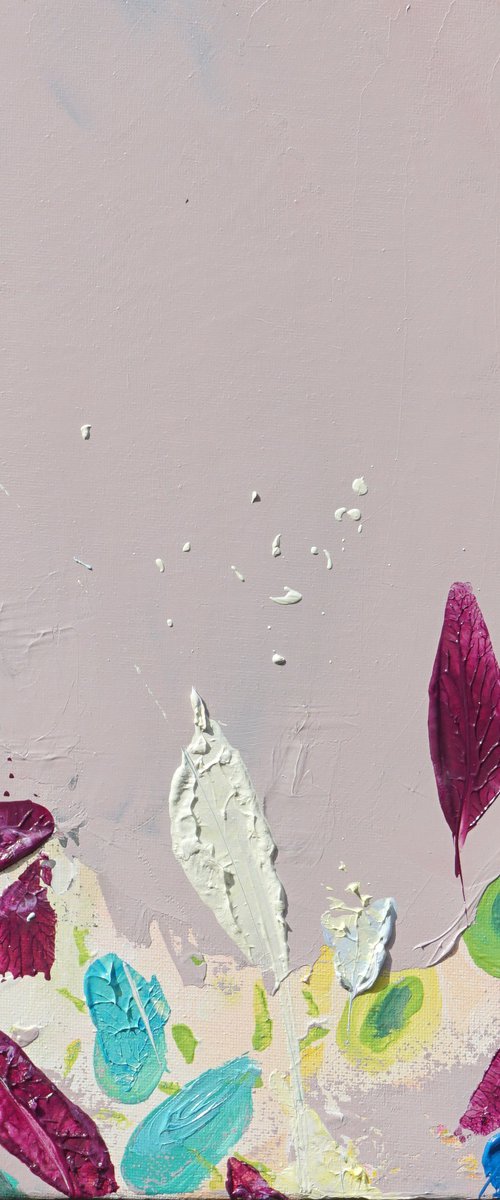 Skin Flowers 14x14in (~35.5x35.5cm) by jelena b