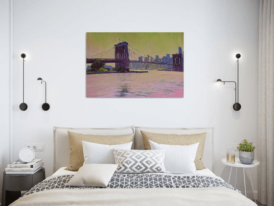 Brooklyn Bridge. Sunrise