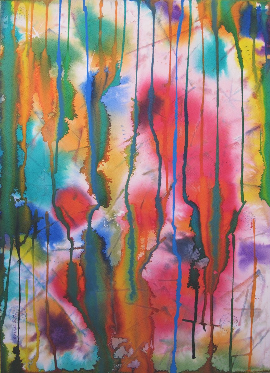  Colour Rush By Rory O - ?neill, 15 X 21, Artwork For Sale On Artfinder
