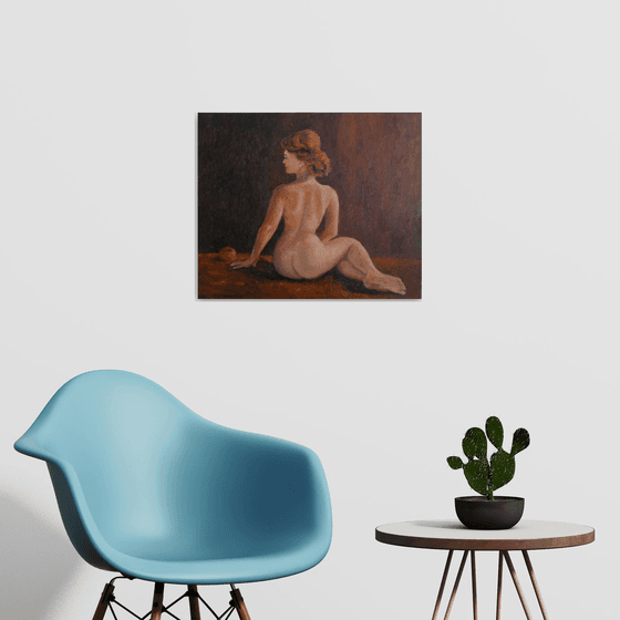 The Girl With The Apple