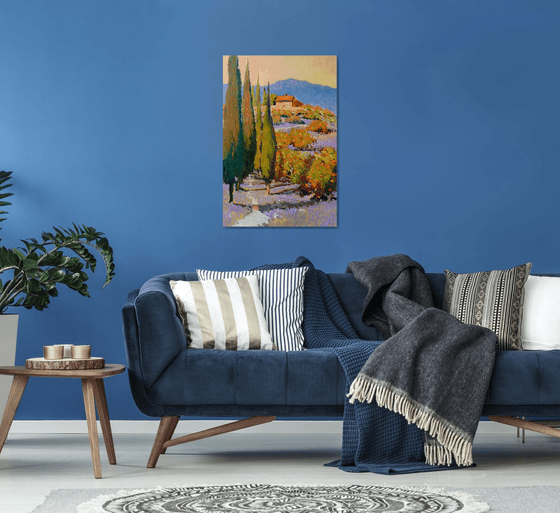 Through the Orange Grove