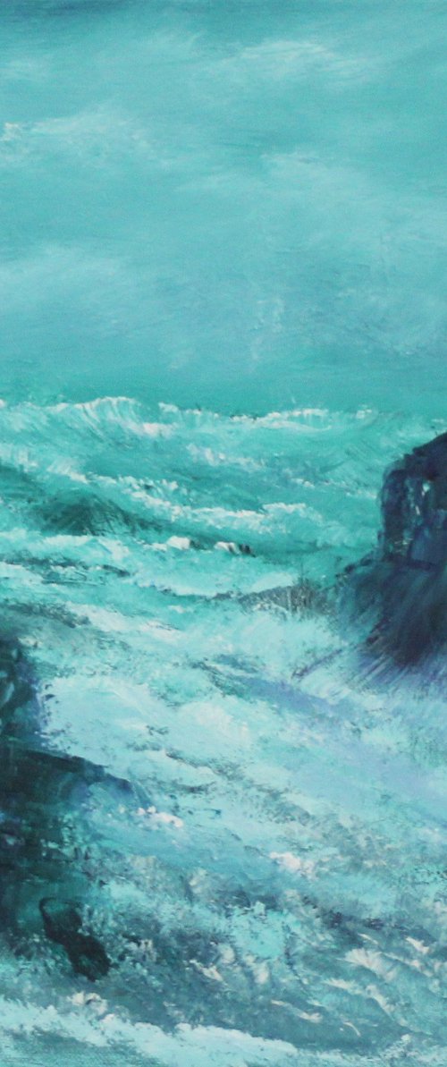 Stormy Seas by David Snider