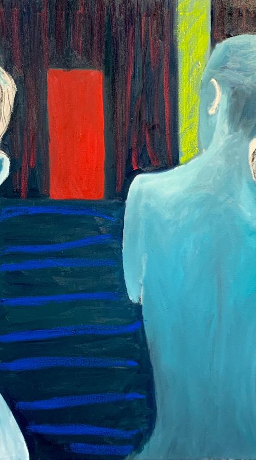 Blue Door Red Door by Ryan  Louder