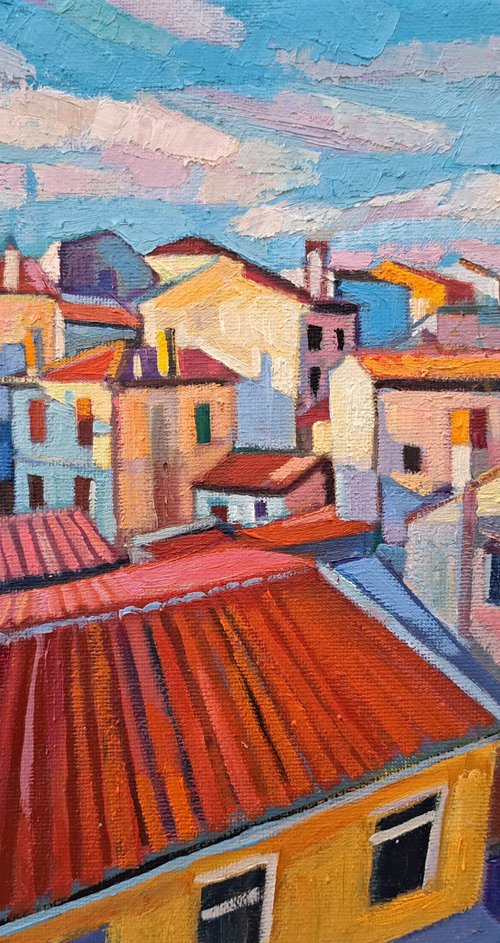 Silence over the city, 1 by Maja Đokić Mihajlović